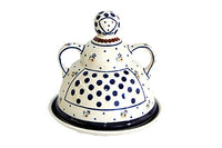 Country Meadow Cheese Lady Polish Pottery