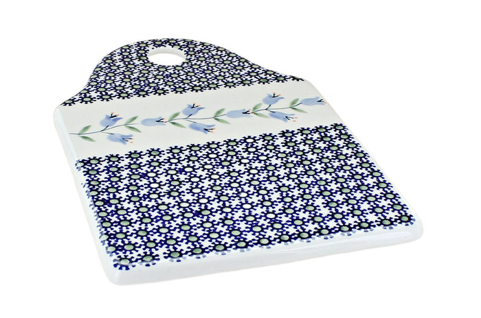 Polish Pottery Tulip Cutting Board