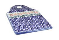 Polish Pottery Garden Bouquet Cutting Board