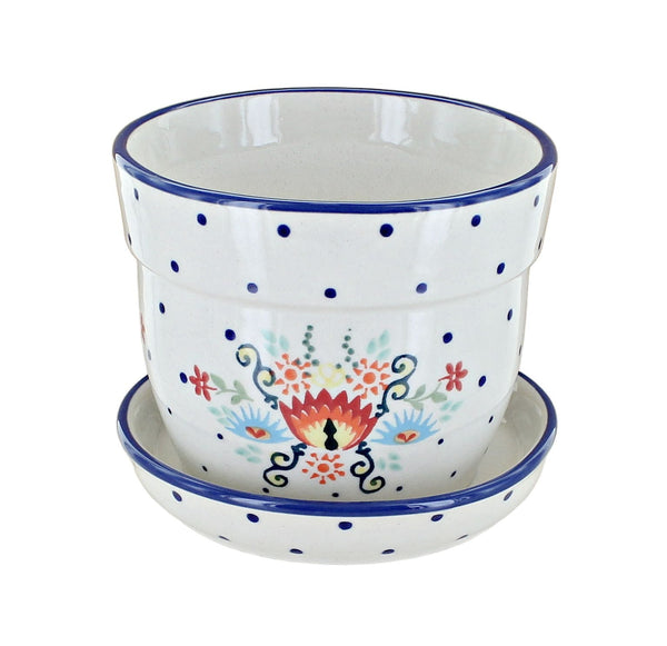Desert Flower Medium Flower Pot