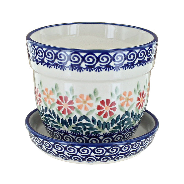 Garden Bouquet Medium Flower Pot