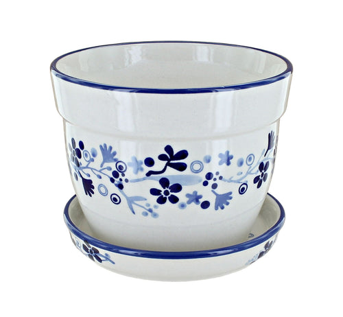 Polish Pottery Susanna Large Flower Pot