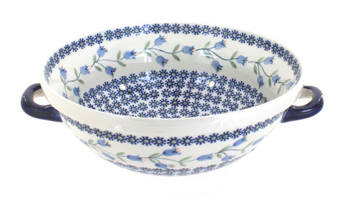 Polish Pottery Tulip Colander