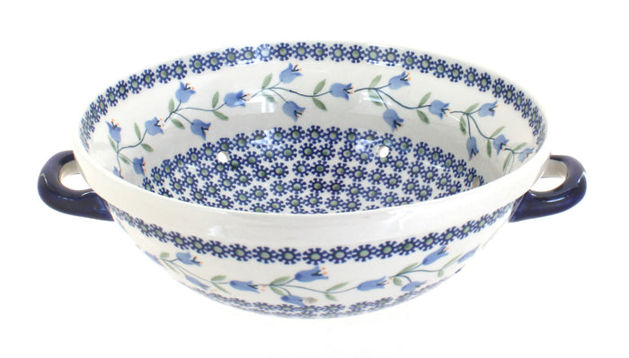 Polish Pottery Tulip Colander