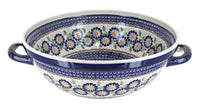 Polish Pottery Peach Blossom Colander