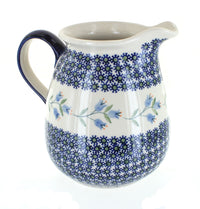 Polish Pottery Tulip Pitcher