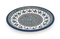 Mosaic Flower Small Dinner Plate Polish Pottery