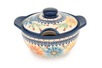 Autumn Burst Soup Tureen Polish Pottery