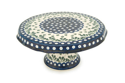 Alyce Cake Plate Polish Pottery