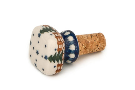 Rustic Pines Wine Cork Polish Pottery