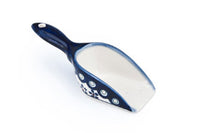 Flowering Peacock Scoop Polish Pottery