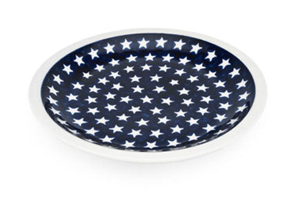 Stars Small Dinner Plate Polish Pottery