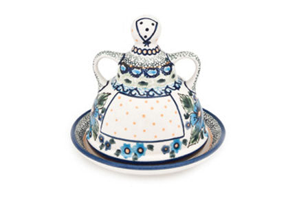 Ballina Small Cheese Lady Polish Pottery