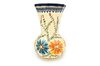 Autumn Burst Vase Polish Pottery
