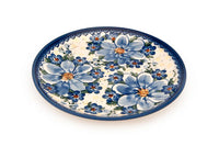 Daisy Surprise Dessert Plate Polish Pottery