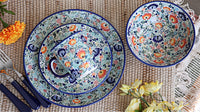 Desert Oasis Dinner Plate Polish Pottery