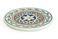 Evergreen Trivet Polish Pottery