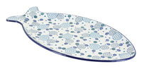 Polish Pottery Bubbles Large Fish Platter