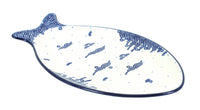 Polish Pottery Oceana Small Fish Platter