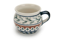 Evergreen Bell Shaped Mug Polish Pottery