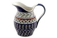 Evergreen Pitcher Polish Pottery