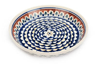 Evergreen Pie Plate Polish Pottery