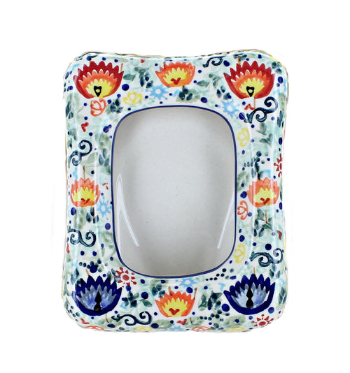 Polish Pottery Desert Oasis Frame