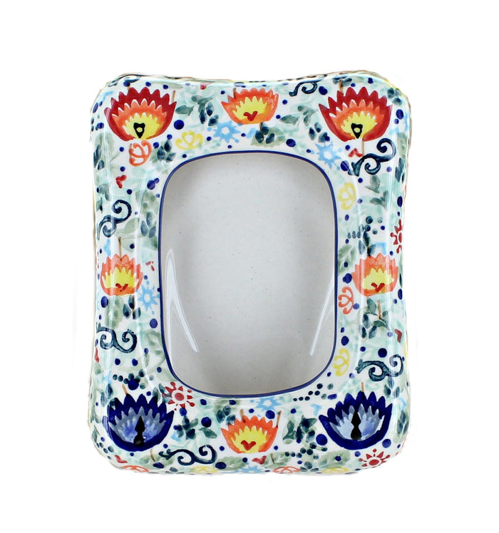 Polish Pottery Desert Oasis Frame