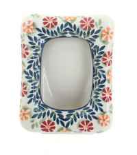 Polish Pottery Garden Bouquet Frame