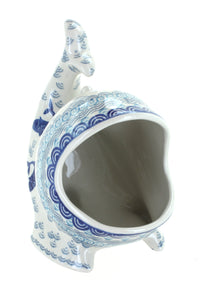 Summer Fun Fish Sponge Holder Polish Pottery