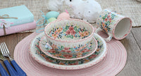 Fairy Meadow Cereal/Soup Bowl Polish Pottery
