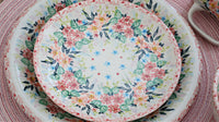 Fairy Meadow Dessert Plate Polish Pottery