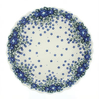 Polish Pottery Overhead Shot Melanie Pie Plate