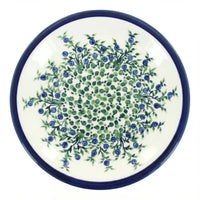 Polish Pottery Overhead Shot Porcelain Vine Small Dinner Plate