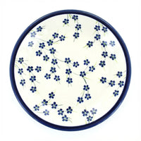 Polish Pottery Overhead Shot Willow Small Dinner Plate
