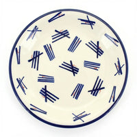 Polish Pottery Overhead Shot Zoe Small Dinner Plate
