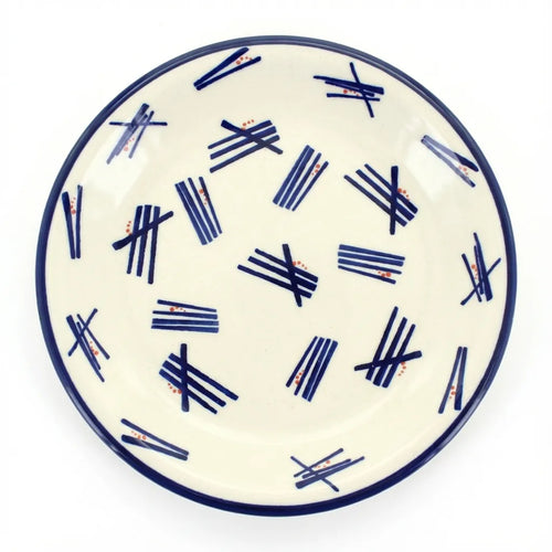 Polish Pottery Overhead Shot Zoe Small Dinner Plate