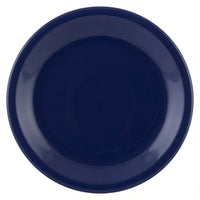 Polish Pottery Overhead Shot Cobalt Small Dinner Plate