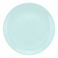 Polish Pottery Overhead Shot Miko Mint Dinner Plate