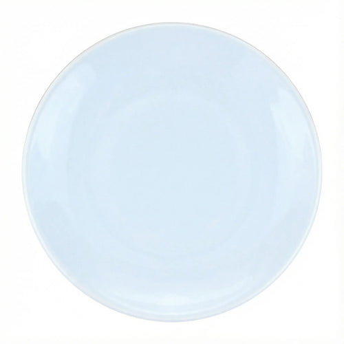 Polish Pottery Overhead Shot Miko Blue Dessert Plate