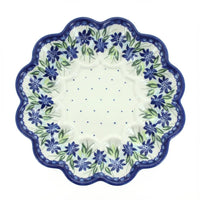 Polish Pottery Overhead Shot Sierra Egg Plate