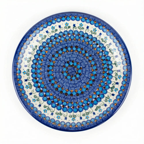 Polish Pottery Overhead Shot Savannah Large Round Platter