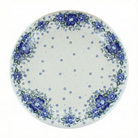 Polish Pottery Overhead Shot Melanie Large Round Platter