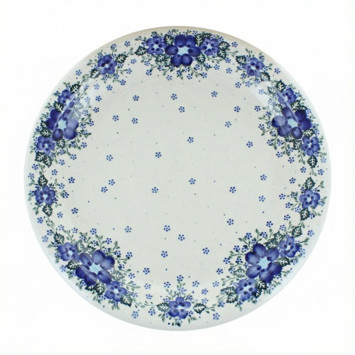 Polish Pottery Overhead Shot Melanie Large Round Platter