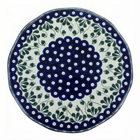 Polish Pottery Overhead Shot Alyce Cake Plate