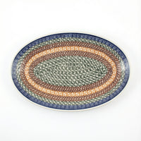 Polish Pottery Overhead Shot Athena Oval Platter