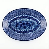 Polish Pottery Overhead Shot Joanna Oval Platter