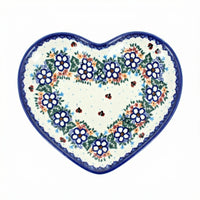 Polish Pottery Overhead Shot Scarlett Breakfast Plate