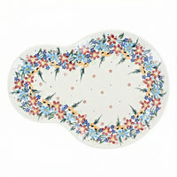 Polish Pottery Overhead Shot Tara Breakfast Plate