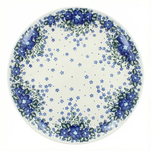 Polish Pottery Overhead Shot Melanie Cake Plate
